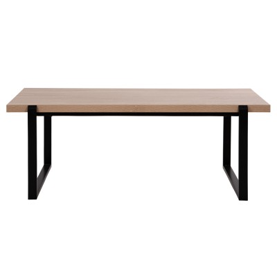 ΤΡΑΠΕΖΙ ΣΑΛΟΝΙΟΥ ART MAISON FRESNO - BLACK NATURAL (120x60X46εκ.)