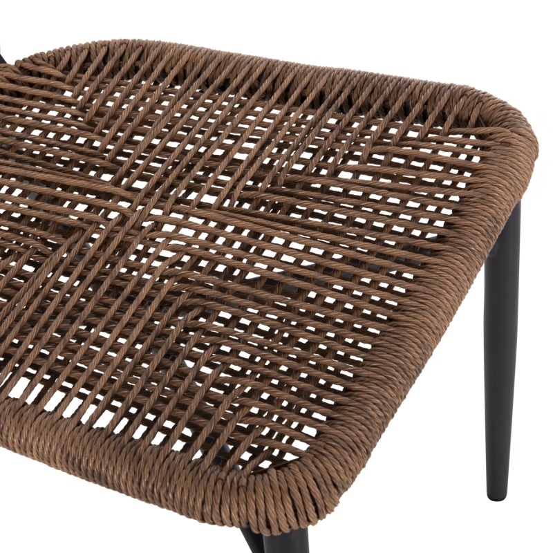 ΚΑΡΕΚΛΑ ΕΞΩΤ.ΧΩΡΟΥ ART MAISON AXEL ΑΛΟΥΜΙΝΙΟ ΣΕ ΑΝΘΡΑΚΙ-ΣΥΝΘΕΤΙΚΟ RATTAN ΓΚΡΙ 49x60x78Υεκ.