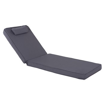 ΜΑΞΙΛΑΡΙ ΞΑΠΛΩΣΤΡΑΣ ART MAISON OKOYE TEXTILENE 600gr ΓΚΡΙ 196(117+1+78)x58x9εκ.