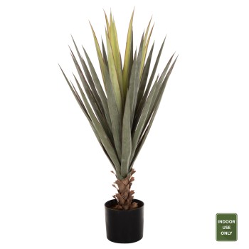 ΔΙΑΚΟΣΜΗΤΙΚΟ ΣΥΝΘΕΤΙΚΟ ΦΥΤΟ ART MAISON RISQUE SISAL AGAVE ΣΕ ΓΛΑΣΤΡΑ Φ15,5x14,5-96Υεκ.
