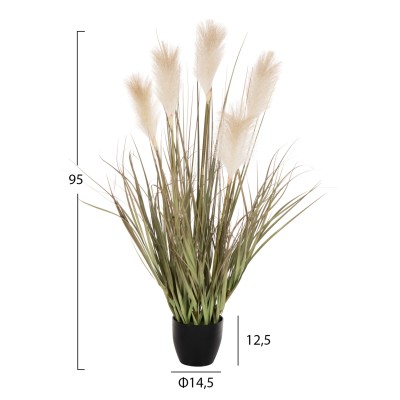 ΔΙΑΚΟΣΜΗΤΙΚΟ ΣΥΝΘΕΤΙΚΟ ΦΥΤΟ ART MAISON RHODEY GRASS + ΦΤΕΡΑ ΣΕ ΓΛΑΣΤΡΑ Φ14,5x12,5-95Yεκ. ΔΙΑΚΟΣΜΗΤΙΚΟ ΣΥΝΘΕΤΙΚΟ ΦΥΤΟ ART MAISON RHODEY GRASS + ΦΤΕΡΑ ΣΕ ΓΛΑΣΤΡΑ Φ14,5x12,5-95Yεκ.