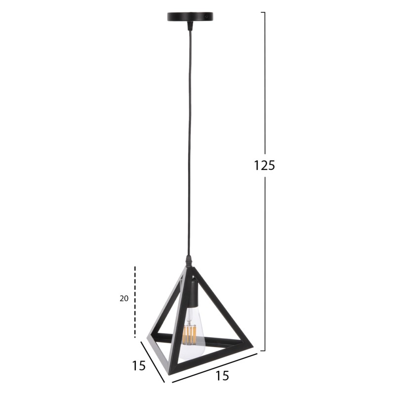 ΦΩΤΙΣΤΙΚΟ ΟΡΟΦΗΣ ART MAISON VISALIA - BLACK (15x15x125εκ.) ΦΩΤΙΣΤΙΚΟ ΟΡΟΦΗΣ ART MAISON VISALIA - BLACK (15x15x125εκ.)
