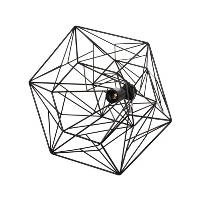 ΦΩΤΙΣΤΙΚΟ ΟΡΟΦΗΣ ART MAISON WOODLAND - BLACK (39x34x130εκ.)