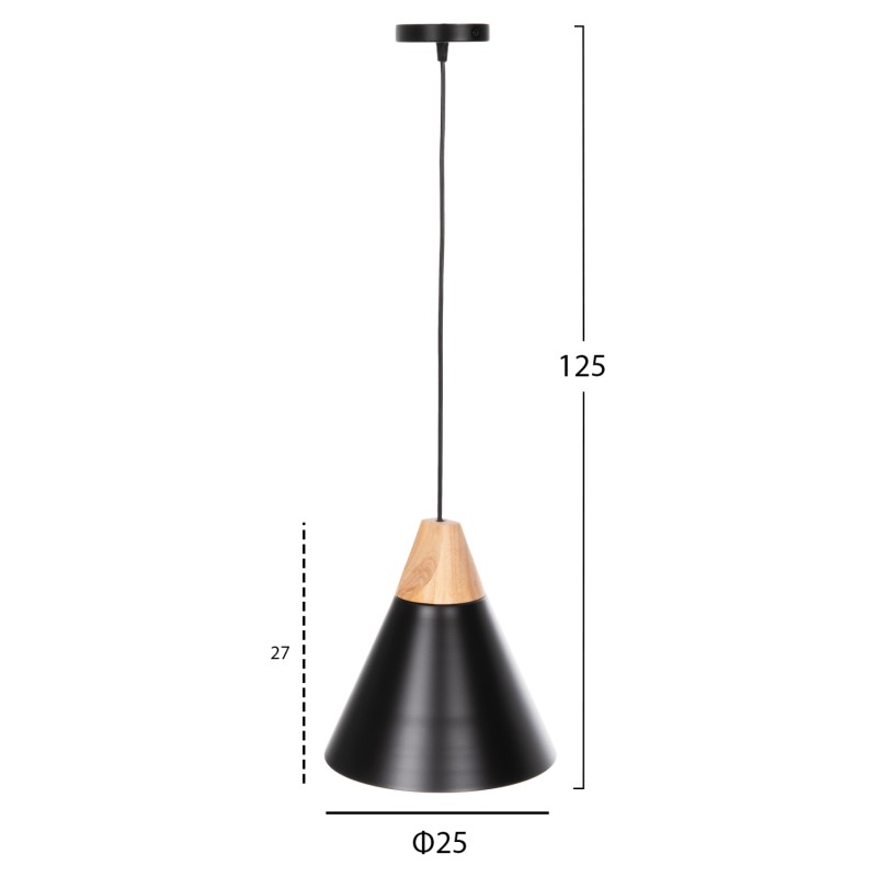 ΦΩΤΙΣΤΙΚΟ ΟΡΟΦΗΣ ART MAISON WATTS - BLACK (25x125εκ.) ΦΩΤΙΣΤΙΚΟ ΟΡΟΦΗΣ ART MAISON WATTS - BLACK (25x125εκ.)