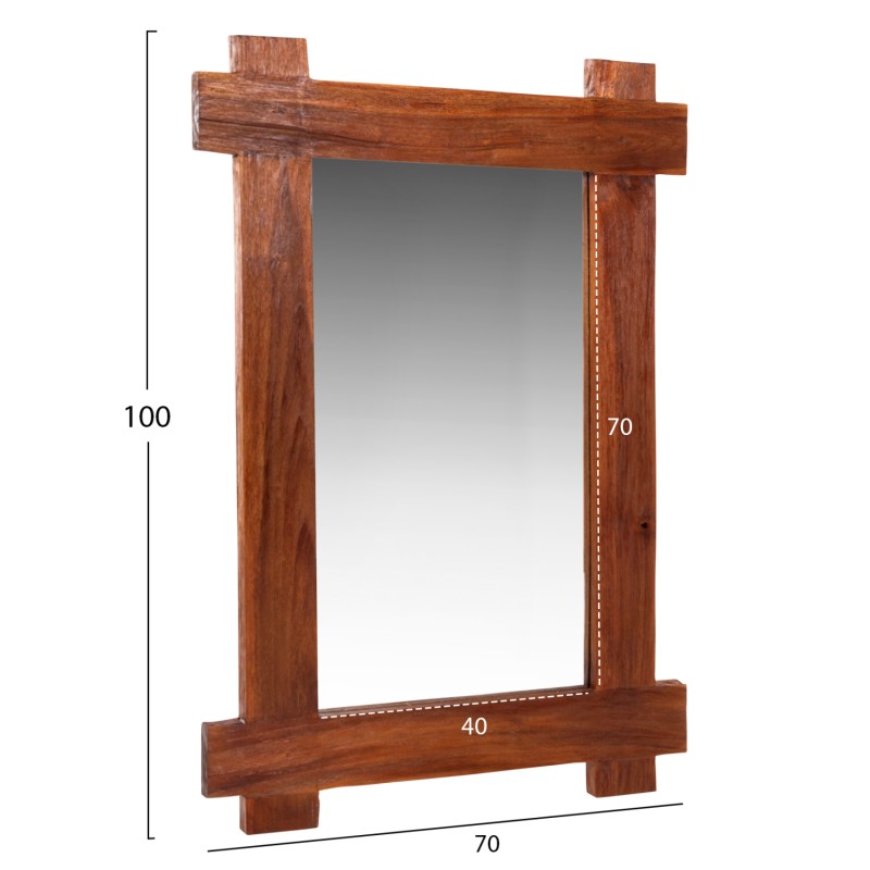 ΚΑΘΡΕΠΤΗΣ ΤΟΙΧΟΥ ART MAISON BRUNSWICK - WALNUT (70x100εκ.) ΚΑΘΡΕΠΤΗΣ ΤΟΙΧΟΥ ART MAISON BRUNSWICK - WALNUT (70x100εκ.)