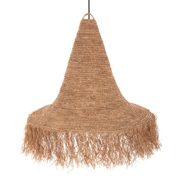ΦΩΤΙΣΤΙΚΟ ΟΡΟΦΗΣ ART MAISON SCOURGE ΚΡΕΜΑΣΤΟ RATTAN ΣΕ ΦΥΣΙΚΟ Φ103x84,5-106Yεκ.