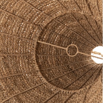 ΦΩΤΙΣΤΙΚΟ ΟΡΟΦΗΣ ART MAISON SCOURGE ΚΡΕΜΑΣΤΟ RATTAN ΣΕ ΦΥΣΙΚΟ Φ103x84,5-106Yεκ.