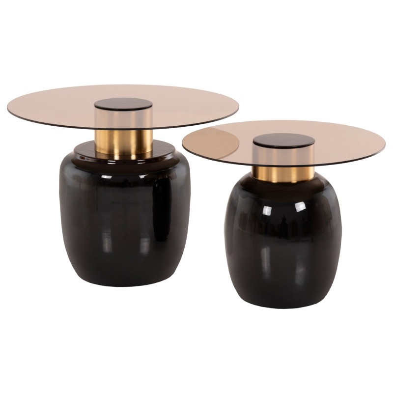 ΒΟΗΘΗΤΙΚΑ ΤΡΑΠΕΖΑΚΙΑ ART MAISON HUMENE - GOLD BROWN (Φ60&Φ50εκ.) ΒΟΗΘΗΤΙΚΑ ΤΡΑΠΕΖΑΚΙΑ ART MAISON HUMENE - GOLD BROWN (Φ60&Φ50εκ.)