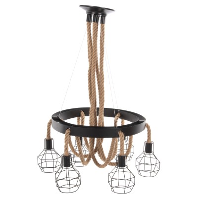 ΦΩΤΙΣΤΙΚΟ ΟΡΟΦΗΣ 6ΦΩΤΟ ART MAISON WHITTIER - BLACK NATURAL (Φ54-60x125εκ.) ΦΩΤΙΣΤΙΚΟ ΟΡΟΦΗΣ 6ΦΩΤΟ ART MAISON WHITTIER - BLACK NATURAL (Φ54-60x125εκ.)