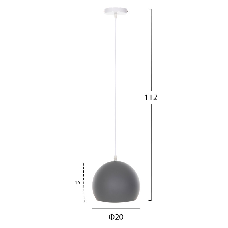 ΦΩΤΙΣΤΙΚΟ ΟΡΟΦΗΣ ART MAISON WHITTIER - WHITE GRAY (Φ20x112εκ.) ΦΩΤΙΣΤΙΚΟ ΟΡΟΦΗΣ ART MAISON WHITTIER - WHITE GRAY (Φ20x112εκ.)