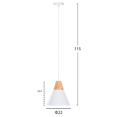 ΦΩΤΙΣΤΙΚΟ ΟΡΟΦΗΣ ART MAISON WATTS - WHITE (Φ22x115εκ.) ΦΩΤΙΣΤΙΚΟ ΟΡΟΦΗΣ ART MAISON WATTS - WHITE (Φ22x115εκ.)