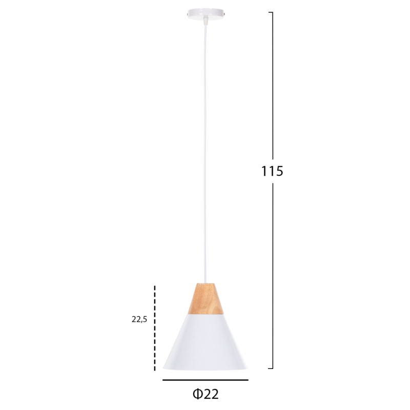 ΦΩΤΙΣΤΙΚΟ ΟΡΟΦΗΣ ART MAISON WATTS - WHITE (Φ22x115εκ.) ΦΩΤΙΣΤΙΚΟ ΟΡΟΦΗΣ ART MAISON WATTS - WHITE (Φ22x115εκ.)