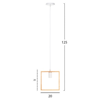 ΦΩΤΙΣΤΙΚΟ ΟΡΟΦΗΣ ART MAISON WOODLAND - WHITE NATURAL (20x125εκ.) ΦΩΤΙΣΤΙΚΟ ΟΡΟΦΗΣ ART MAISON WOODLAND - WHITE NATURAL (20x125εκ.)
