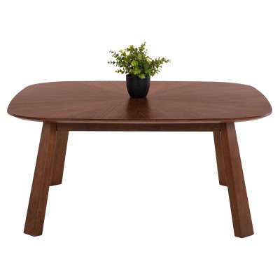ΤΡΑΠΕΖΙ ΣΑΛΟΝΙΟΥ ART MAISON FULLERTON - WALNUT (100x100x45εκ.)