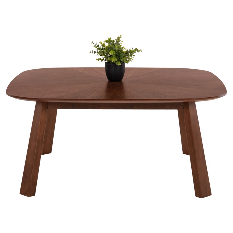 ΤΡΑΠΕΖΙ ΣΑΛΟΝΙΟΥ ART MAISON FULLERTON - WALNUT (100x100x45εκ.)
