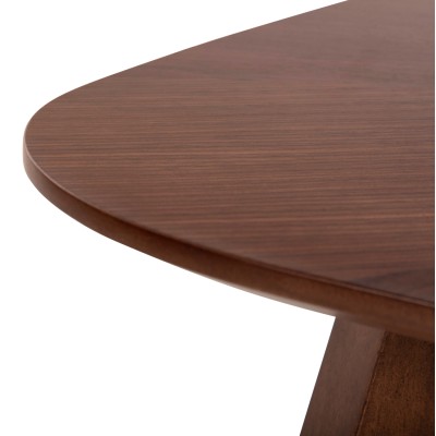 ΤΡΑΠΕΖΙ ΣΑΛΟΝΙΟΥ ART MAISON FULLERTON - WALNUT (100x100x45εκ.)