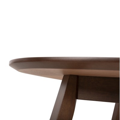 ΤΡΑΠΕΖΙ ΣΑΛΟΝΙΟΥ ART MAISON FULLERTON - WALNUT (100x100x45εκ.)