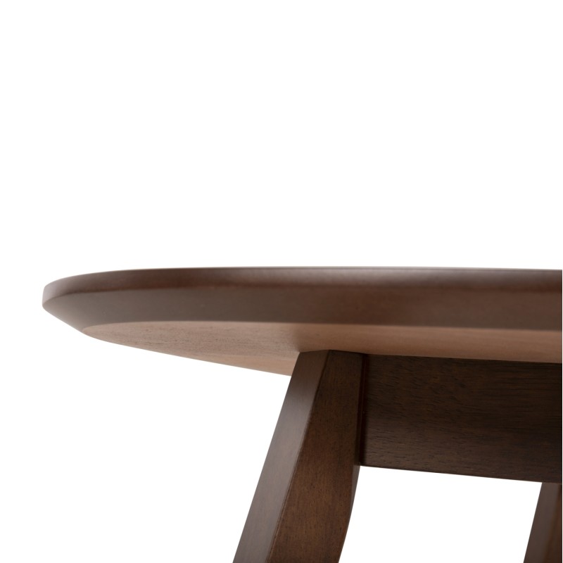 ΤΡΑΠΕΖΙ ΣΑΛΟΝΙΟΥ ART MAISON FULLERTON - WALNUT (100x100x45εκ.)