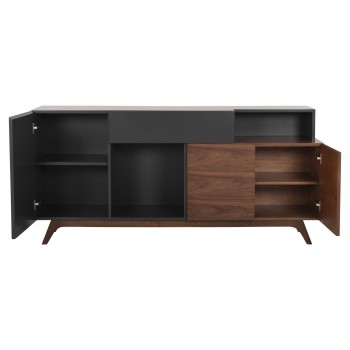 ΜΠΟΥΦΕΣ ART MAISON CONCORD - WALNUT GRAY (167x28-40x80εκ.) ΜΠΟΥΦΕΣ ART MAISON CONCORD - WALNUT GRAY (167x28-40x80εκ.)
