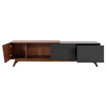 ΕΠΙΠΛΟ ΤΗΛΕΟΡΑΣΗΣ ART MAISON DANBURY - WALNUT GRAY (180x40x50εκ)