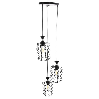 ΦΩΤΙΣΤΙΚΟ ΟΡΟΦΗΣ 3ΦΩΤΟ ART MAISON WOODLAND - BLACK (Φ34x128εκ.) ΦΩΤΙΣΤΙΚΟ ΟΡΟΦΗΣ 3ΦΩΤΟ ART MAISON WOODLAND - BLACK (Φ34x128εκ.)