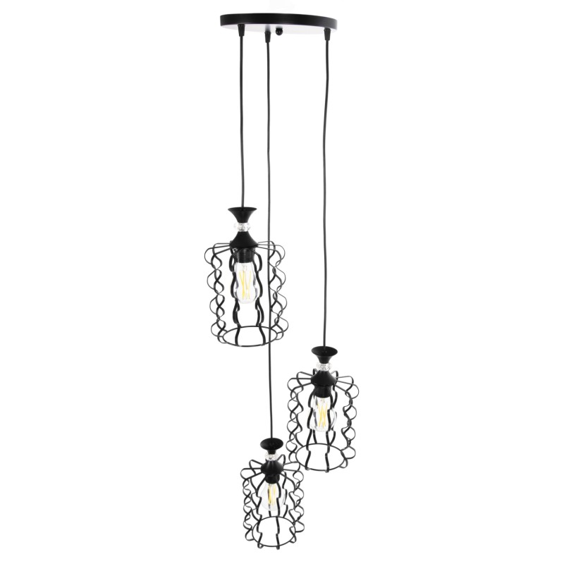 ΦΩΤΙΣΤΙΚΟ ΟΡΟΦΗΣ 3ΦΩΤΟ ART MAISON WOODLAND - BLACK (Φ34x128εκ.) ΦΩΤΙΣΤΙΚΟ ΟΡΟΦΗΣ 3ΦΩΤΟ ART MAISON WOODLAND - BLACK (Φ34x128εκ.)