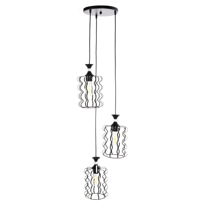 ΦΩΤΙΣΤΙΚΟ ΟΡΟΦΗΣ 3ΦΩΤΟ ART MAISON WOODLAND - BLACK (Φ34x128εκ.) ΦΩΤΙΣΤΙΚΟ ΟΡΟΦΗΣ 3ΦΩΤΟ ART MAISON WOODLAND - BLACK (Φ34x128εκ.)