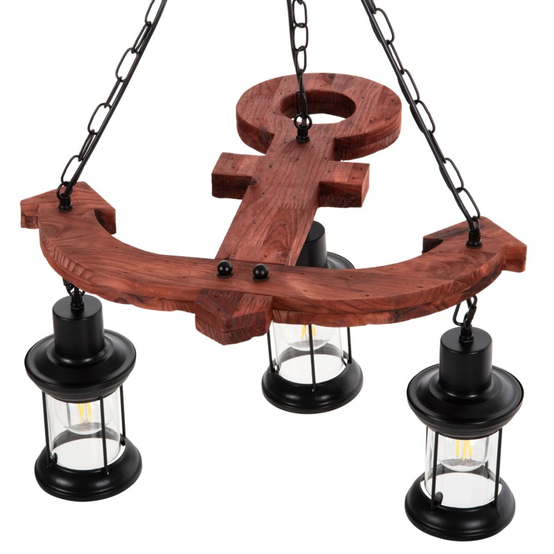 ΦΩΤΙΣΤΙΚΟ ΟΡΟΦΗΣ 3ΦΩΤΟ ART MAISON YORBA - BLACK WOOD (115εκ.) ΦΩΤΙΣΤΙΚΟ ΟΡΟΦΗΣ 3ΦΩΤΟ ART MAISON YORBA - BLACK WOOD (115εκ.)