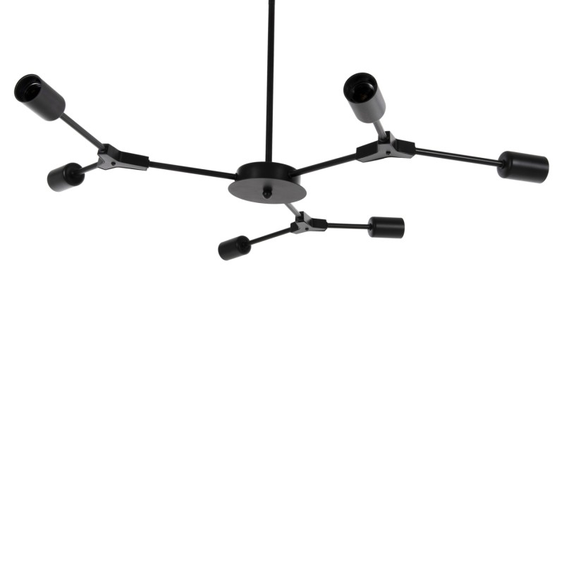 ΦΩΤΙΣΤΙΚΟ ΟΡΟΦΗΣ 6ΦΩΤΟ ART MAISON WHITTIER - BLACK (75x75x75εκ) ΦΩΤΙΣΤΙΚΟ ΟΡΟΦΗΣ 6ΦΩΤΟ ART MAISON WHITTIER - BLACK (75x75x75εκ)