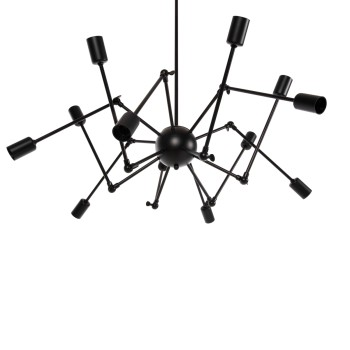 ΦΩΤΙΣΤΙΚΟ ΟΡΟΦΗΣ 12ΦΩΤΟ ART MAISON YORBA - BLACK (Φ92x120εκ)