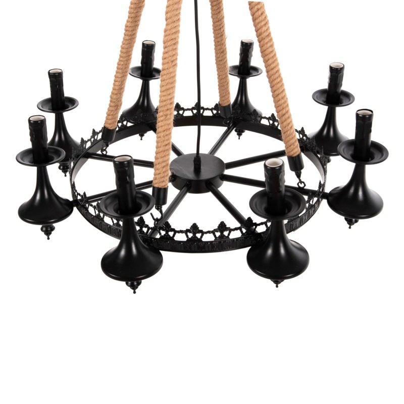 ΦΩΤΙΣΤΙΚΟ ΟΡΟΦΗΣ 8ΦΩΤΟ ART MAISON YORBA - NATURAL BLACK (Φ66x131εκ.) ΦΩΤΙΣΤΙΚΟ ΟΡΟΦΗΣ 8ΦΩΤΟ ART MAISON YORBA - NATURAL BLACK (Φ66x131εκ.)