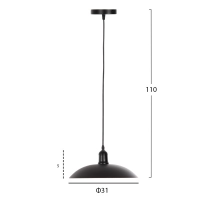 ΦΩΤΙΣΤΙΚΟ ΟΡΟΦΗΣ ART MAISON WHITTIER - BLACK (Φ31x110εκ.) ΦΩΤΙΣΤΙΚΟ ΟΡΟΦΗΣ ART MAISON WHITTIER - BLACK (Φ31x110εκ.)