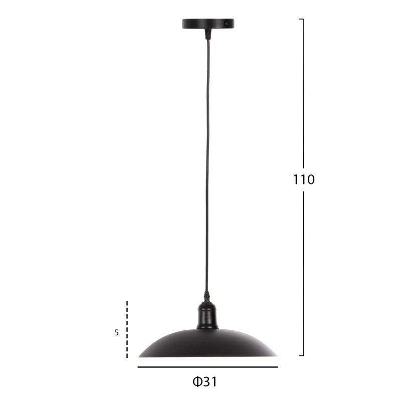 ΦΩΤΙΣΤΙΚΟ ΟΡΟΦΗΣ ART MAISON WHITTIER - BLACK (Φ31x110εκ.) ΦΩΤΙΣΤΙΚΟ ΟΡΟΦΗΣ ART MAISON WHITTIER - BLACK (Φ31x110εκ.)