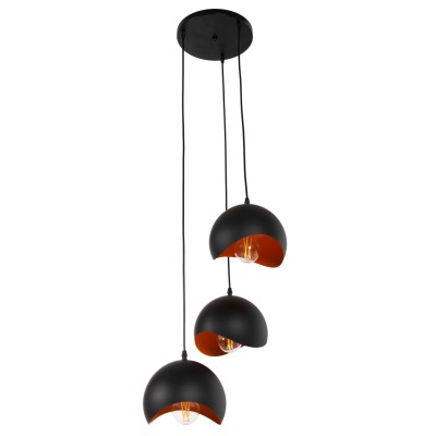 ΦΩΤΙΣΤΙΚΟ ΟΡΟΦΗΣ 3ΦΩΤΟ ART MAISON WATTS- BLACK ORANGE (Φ20x112cm) ΦΩΤΙΣΤΙΚΟ ΟΡΟΦΗΣ 3ΦΩΤΟ ART MAISON WATTS- BLACK ORANGE (Φ20x112cm)