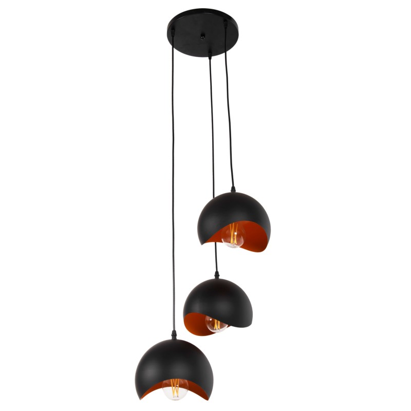 ΦΩΤΙΣΤΙΚΟ ΟΡΟΦΗΣ 3ΦΩΤΟ ART MAISON WATTS- BLACK ORANGE (Φ20x112cm) ΦΩΤΙΣΤΙΚΟ ΟΡΟΦΗΣ 3ΦΩΤΟ ART MAISON WATTS- BLACK ORANGE (Φ20x112cm)