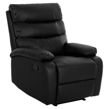 Πολυθρόνα Relax Art Maison New York - Black (80x93x100cm)