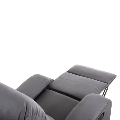 Πολυθρόνα Relax Art Maison New York - Gray (80x93x100εκ)