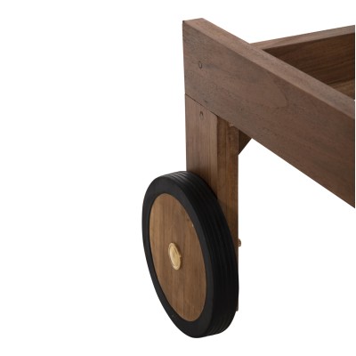 ΞΑΠΛΩΣΤΡΑ ART MAISON NOMAD ΞΥΛΟ ΤΕΑΚ ΣΕ ΦΥΣΙΚΟ ΧΡΩΜΑ 200x65x102Υεκ.