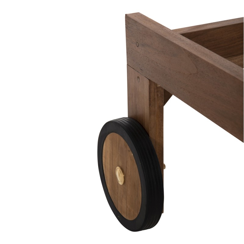 ΞΑΠΛΩΣΤΡΑ ART MAISON NOMAD ΞΥΛΟ ΤΕΑΚ ΣΕ ΦΥΣΙΚΟ ΧΡΩΜΑ 200x65x102Υεκ.