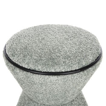 Σκαμπώ Art Maison Los Angeles - Light Green Black (Φ38,5x43εκ.)