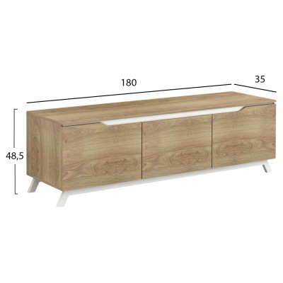 ΕΠΙΠΛΟ ΤΗΛΕΟΡΑΣΗΣ ART MAISON AYRSHIRE - NATURAL WHITE (180Χ35Χ48,5Υεκ.) ΕΠΙΠΛΟ ΤΗΛΕΟΡΑΣΗΣ ART MAISON AYRSHIRE - NATURAL WHITE (180Χ35Χ48,5Υεκ.)