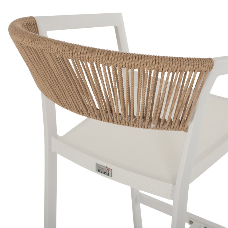 ΣΚΑΜΠΟ ART MAISON NAPERVILLE ΑΛΟΥΜΙΝΙΟΥ ΛΕΥΚΟ ΜΕ ΜΠΡΑΤΣΑ RATTAN & TEXTLINE 56x58x105Yεκ. ΣΚΑΜΠΟ ART MAISON NAPERVILLE ΑΛΟΥΜΙΝΙΟΥ ΛΕΥΚΟ ΜΕ ΜΠΡΑΤΣΑ RATTAN & TEXTLINE 56x58x105Yεκ.