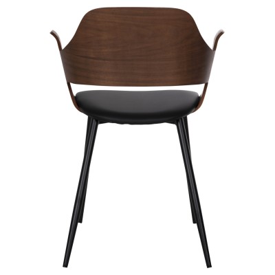 ΚΑΡΕΚΛΑ ART MAISON DINUBA - WALNUT BLACK (55,5x50x79Υεκ.)