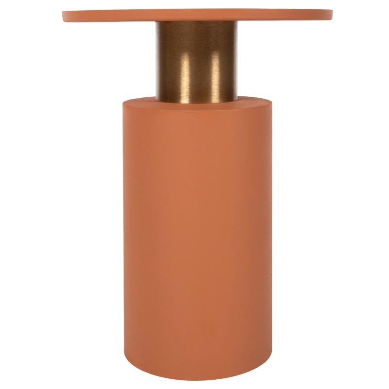ΒΟΗΘΗΤΙΚΟ ΤΡΑΠΕΖΑΚΙ ART MAISON HUMENE - ORANGE GOLD BRONZE (Φ36x47εκ.) ΒΟΗΘΗΤΙΚΟ ΤΡΑΠΕΖΑΚΙ ART MAISON HUMENE - ORANGE GOLD BRONZE (Φ36x47εκ.)