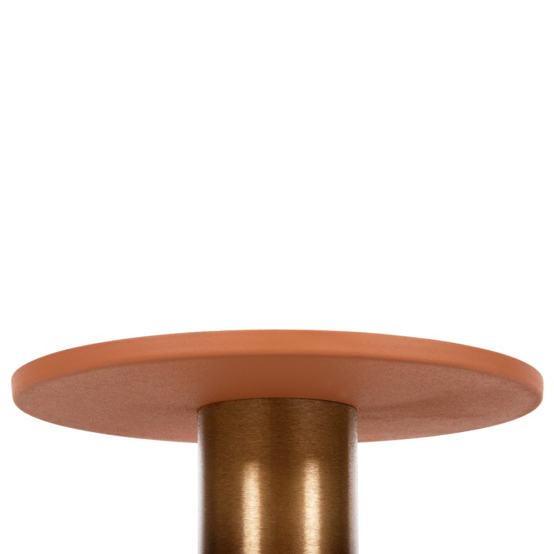 ΒΟΗΘΗΤΙΚΟ ΤΡΑΠΕΖΑΚΙ ART MAISON HUMENE - ORANGE GOLD BRONZE (Φ36x47εκ.) ΒΟΗΘΗΤΙΚΟ ΤΡΑΠΕΖΑΚΙ ART MAISON HUMENE - ORANGE GOLD BRONZE (Φ36x47εκ.)