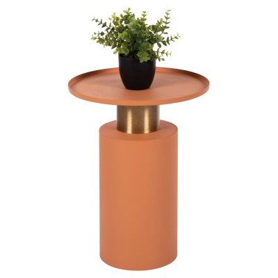 ΒΟΗΘΗΤΙΚΟ ΤΡΑΠΕΖΑΚΙ ART MAISON HUMENE - ORANGE GOLD BRONZE (Φ36x47εκ.) ΒΟΗΘΗΤΙΚΟ ΤΡΑΠΕΖΑΚΙ ART MAISON HUMENE - ORANGE GOLD BRONZE (Φ36x47εκ.)