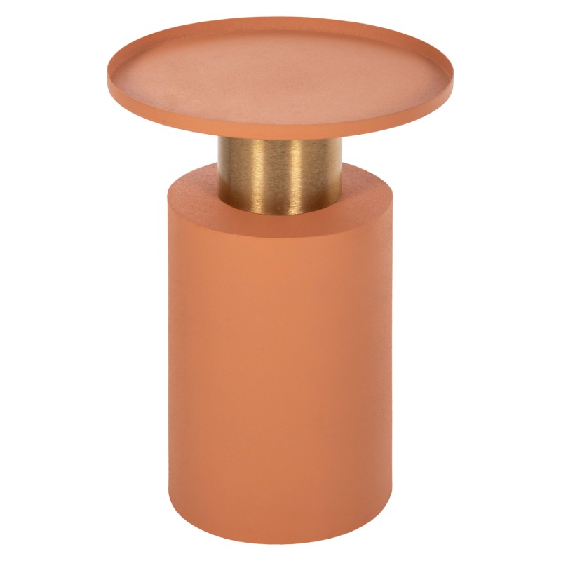 ΒΟΗΘΗΤΙΚΟ ΤΡΑΠΕΖΑΚΙ ART MAISON HUMENE - ORANGE GOLD BRONZE (Φ30,5x42εκ.) ΒΟΗΘΗΤΙΚΟ ΤΡΑΠΕΖΑΚΙ ART MAISON HUMENE - ORANGE GOLD BRONZE (Φ30,5x42εκ.)
