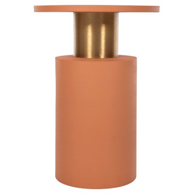 ΒΟΗΘΗΤΙΚΟ ΤΡΑΠΕΖΑΚΙ ART MAISON HUMENE - ORANGE GOLD BRONZE (Φ30,5x42εκ.) ΒΟΗΘΗΤΙΚΟ ΤΡΑΠΕΖΑΚΙ ART MAISON HUMENE - ORANGE GOLD BRONZE (Φ30,5x42εκ.)