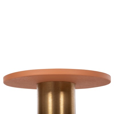 ΒΟΗΘΗΤΙΚΟ ΤΡΑΠΕΖΑΚΙ ART MAISON HUMENE - ORANGE GOLD BRONZE (Φ30,5x42εκ.) ΒΟΗΘΗΤΙΚΟ ΤΡΑΠΕΖΑΚΙ ART MAISON HUMENE - ORANGE GOLD BRONZE (Φ30,5x42εκ.)