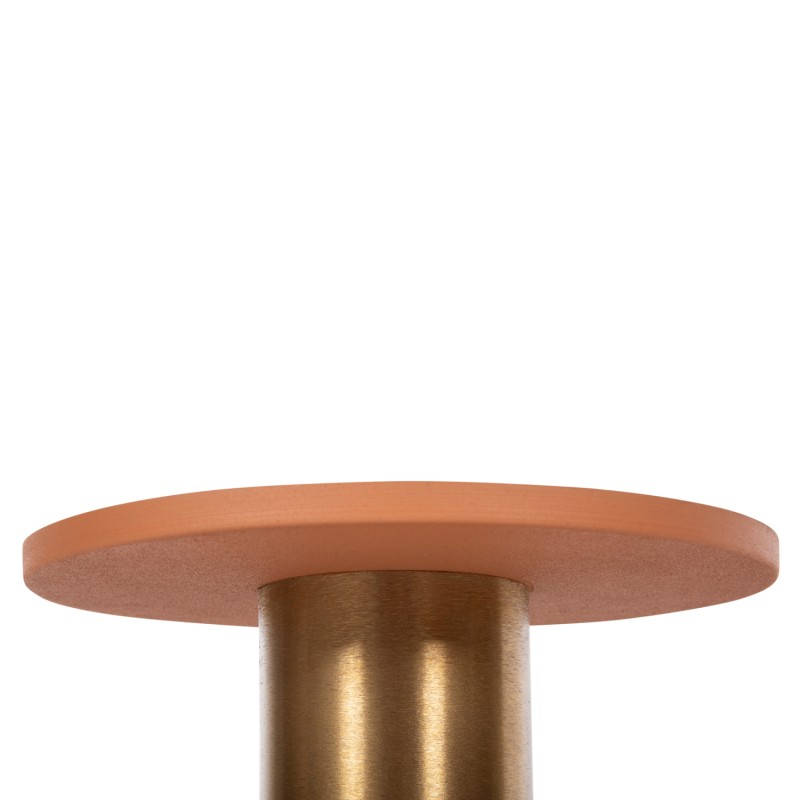 ΒΟΗΘΗΤΙΚΟ ΤΡΑΠΕΖΑΚΙ ART MAISON HUMENE - ORANGE GOLD BRONZE (Φ30,5x42εκ.) ΒΟΗΘΗΤΙΚΟ ΤΡΑΠΕΖΑΚΙ ART MAISON HUMENE - ORANGE GOLD BRONZE (Φ30,5x42εκ.)
